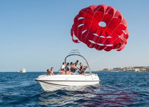 Parasailing for two people